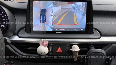 Màn hình DVD Android liền camera 360 xe Kia Cerato 2019 - nay | Bravigo Ultimate (4G+64G)  